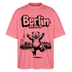 Berlin Souvenir-Oversized Unisex Bio T-Shirt-BERLIN ICK LIEBE DIR - Pink 