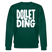 DOLLET DING-Unisex Bio-Sweatshirt - Forest