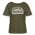 DIT IS KNORKE-Rundhals Frauen Bio-T-Shirt - Khaki