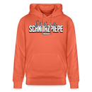 SCHNURZPIEPE-Unisex Bio-Hoodie - Hellrot
