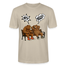 Berliner Bär Shirt mit Berliner Schnauze-WATN?NÜSCHT!-Unisex T-Shirt - Beige