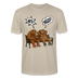 Berliner Bär Shirt mit Berliner Schnauze-WATN?NÜSCHT!-Unisex T-Shirt - Beige