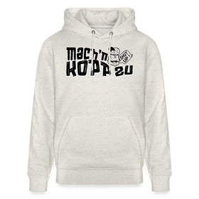 MACH N KOPP ZU-Unisex Bio-Hoodie - Beige meliert