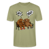Berliner Bär Shirt mit Berliner Schnauze-WATN?NÜSCHT!-Unisex T-Shirt - Nebelgrün