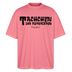 Berliner Begrüssung-TACHCHEN IHR FLITZPIEPEN-Oversized Unisex Bio T-Shirt - Pink 