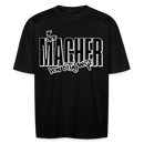 DER MACHER VON DIT JANZE -Unisex Oversize Bio-T-Shirt - Schwarz