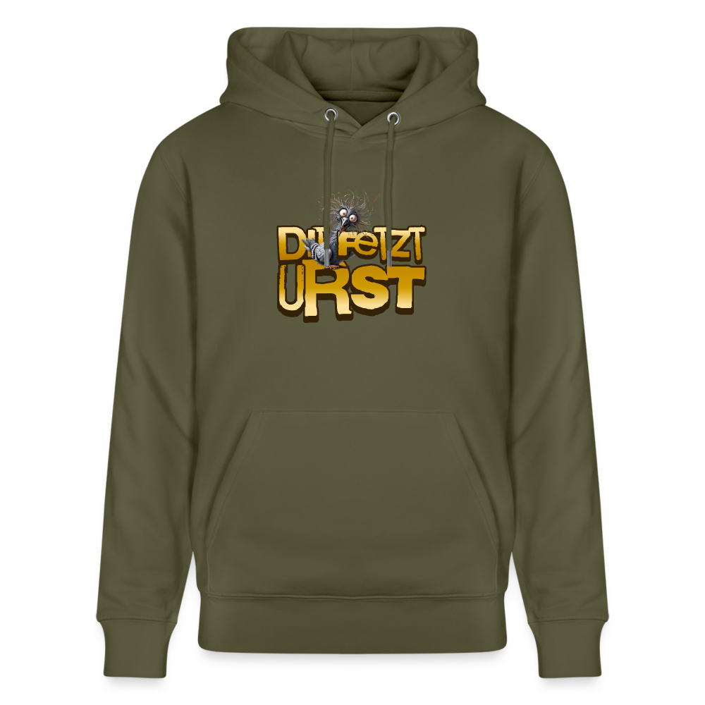 DIT FETZT URST - Unisex Bio-Hoodie - Khaki Grün