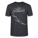 Weihnachten in Berlin 25-JIBT NÜSCHT-Unisex T-Shirt Bio II - Dunkles Graublau