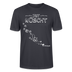 Weihnachten in Berlin 25-JIBT NÜSCHT-Unisex T-Shirt Bio II - Dunkles Graublau