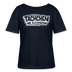 TACHCHEN IHR FLITZPIEPEN-Berlin Shirt-Rundhals Frauen Bio-T-Shirt - Navy