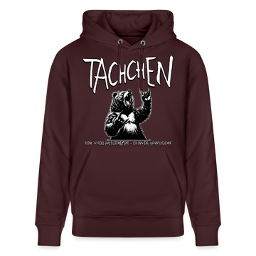TACHCHEN BERLIN-Unisex Bio-Hoodie - Maroon