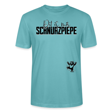 SCHNURZPIEPE - Unisex T-Shirt Bio - Pastelltürkis