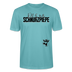 SCHNURZPIEPE - Unisex T-Shirt Bio - Pastelltürkis