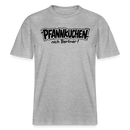 Dit Berlin Shirt-PFANNKUCHEN NICH BERLINER!-RELAXED FIT Unisex bio T-Shirt - Grau meliert