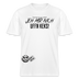 JEH MIR NICH UFFN KEKS!-Relaxed Fit Unisex Bio-T-Shirt - Weiß