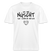 NÜSCHT FÜR SCHWACHE NERVEN-RELAXED FIT Unisex Organic T-Shirt mit Berliner Schnauze - Weiß
