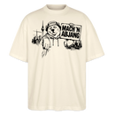Dit ehrliche Berlin Shirt-MACH 'N ABJANG-Oversized Unisex Bio T-Shirt - Natur