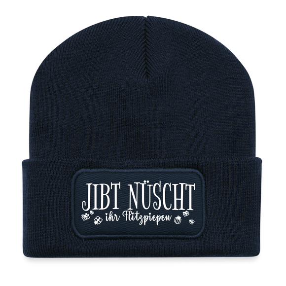 JIBT NÜSCHT zu Weihnachten in Berlin-Beanie - French Navy