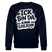 ICK BIN DA, KANN LOSJEHN-Unisex Bio-Sweatshirt II-mit Berliner Spruch - Navy