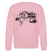 Berliner Schnauze "MACH 'N ABJANG-Unisex Bio-Sweatshirt - Hellrosa