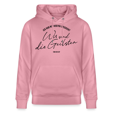 WIR SIND DIE GEILSTEN-Berlin26-Unisex Bio-Hoodie - Lila Traum