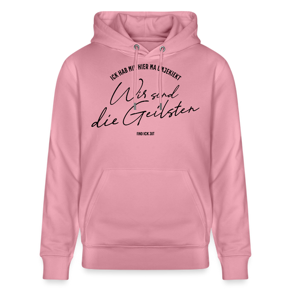 WIR SIND DIE GEILSTEN-Berlin26-Unisex Bio-Hoodie - Lila Traum