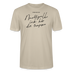 NACHTIGALL ICK HÖR DIR TRAPSEN-Unisex T-Shirt BIO - Beige