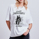 DRUFF JESCHISS'N-Unisex Oversize Bio-T-Shirt - Weiß