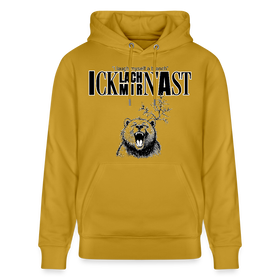 ICK LACH MIR N AST-Unisex Bio-Hoodie - Ocker