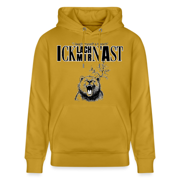 ICK LACH MIR N AST-Unisex Bio-Hoodie - Ocker
