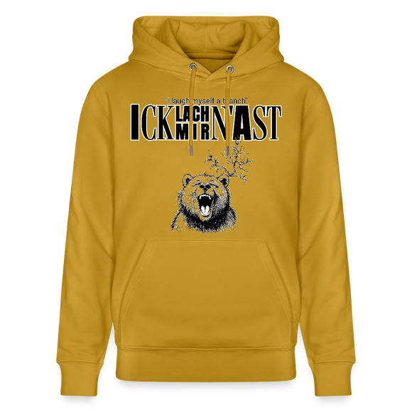 ICK LACH MIR N AST-Unisex Bio-Hoodie - Ocker