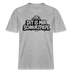 Berliner Bär-DIT IS MIR SCHNURZPIEPE-RELAXED FIT Unisex bio T-Shirt - Grau meliert