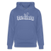Unisex Bio-Hoodie mit dem Original Berliner Spruch - Flitzpiepe - Blau