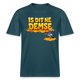 Berlin Shirt-IS DIT NE DEMSE-RELAXED FIT Unisex Organic T-Shirt - Dunkles Petrol