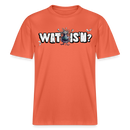 WAT IS'N?-Relaxed Fit Unisex Bio-T-Shirt - Hellrot