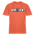 WAT IS'N?-Relaxed Fit Unisex Bio-T-Shirt - Hellrot