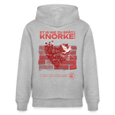 SEI KNORKE - Unisex Bio-Hoodie - Grau meliert