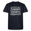 VAFATZ DA VOM JELÄNDE-Männer Premium BIO T-Shirt - Navy