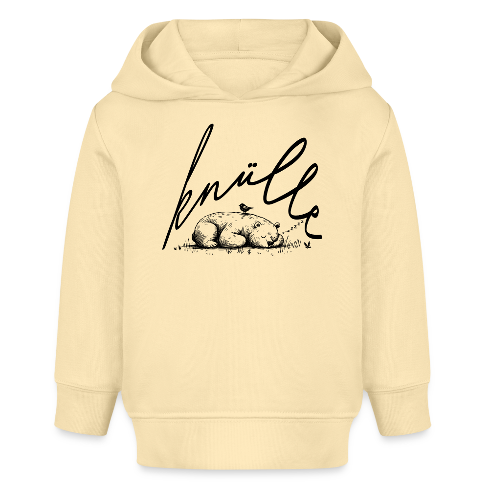 KNÜLLE - Bio Hoodie BABY - Creme