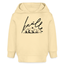 KNÜLLE - Bio Hoodie BABY - Creme