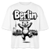 Berlin Souvenir-Frauen Boxy Bio-T-Shirt-BERLIN ICK LIEBE DIR - Weiß
