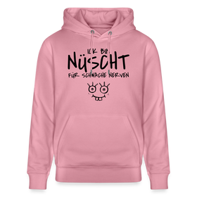 ICK BIN NÜSCHT FÜR SCHWACHE NERVEN-Unisex Bio-Hoodie - Lila Traum