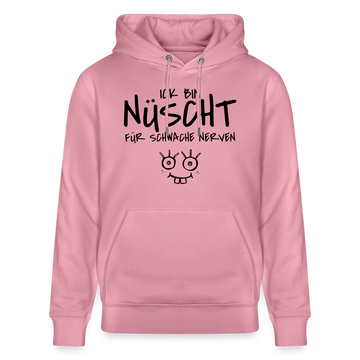 ICK BIN NÜSCHT FÜR SCHWACHE NERVEN-Unisex Bio-Hoodie - Lila Traum