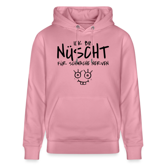 ICK BIN NÜSCHT FÜR SCHWACHE NERVEN-Unisex Bio-Hoodie - Lila Traum