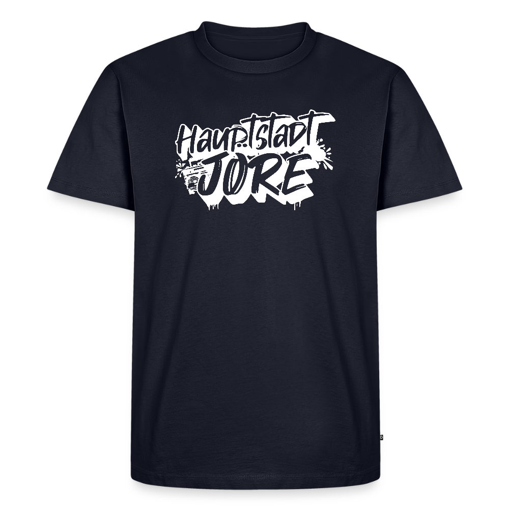 HAUPTSTADTJÖRE-Männer Premium BIO T-Shirt II - Navy