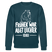 FRÜHER WAR ALLET LEICHTER-ICK OOCH-Unisex Bio-Sweatshirt - Dunkles Petrol