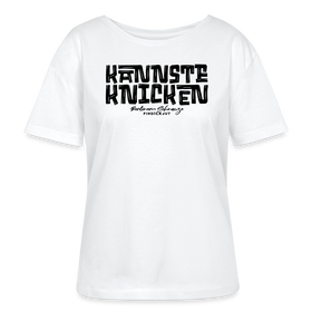 Rundhals Frauen Bio-T-Shirt - Weiß
