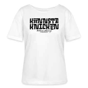 Rundhals Frauen Bio-T-Shirt - Weiß
