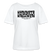 Rundhals Frauen Bio-T-Shirt - Weiß