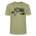 Dit freundliche Shirt mit Berliner Schnauze-MACH 'N ABJANG-Unisex Bio T-Shirt - Nebelgrün